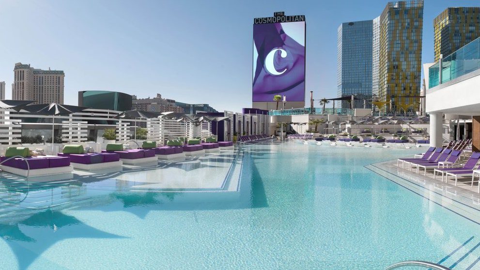 Best pool relax Las Vegas Cosmopolitan