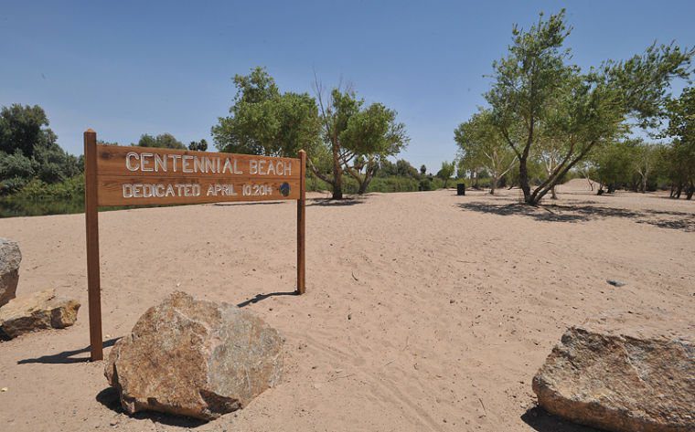 beach near scottsdale az Centennial Beach — Yuma