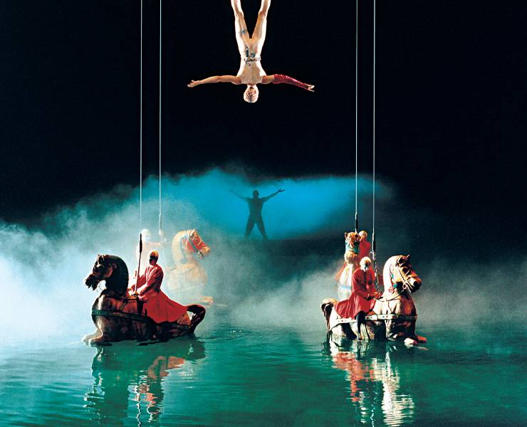O cirque du Soleil Las Vegas
