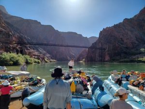 grand canyon whitewater rafting day